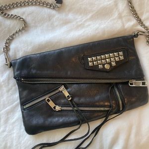 Rebecca Minkoff Studded Biker Leather Crossbody
